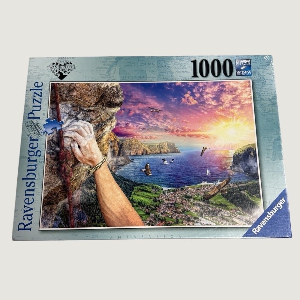 Rock Climbing Ravensburger Puzzle Brand New In Wrapping 1000 Pieces